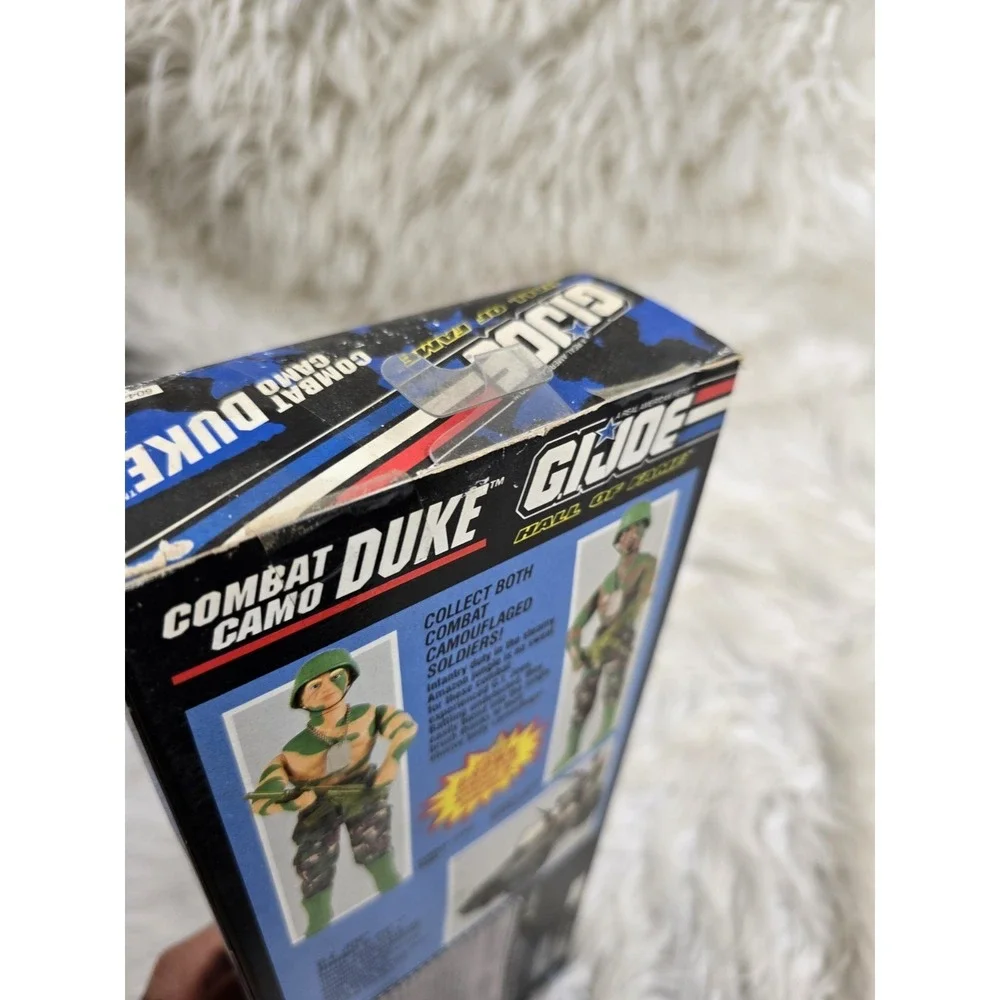 GI JOE 12 inch DUKE 1993 Combat camo gear hall of fame new complete moc